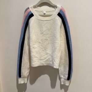 malibu sugar Long Sleeve Crewneck Knit Sweater size Small